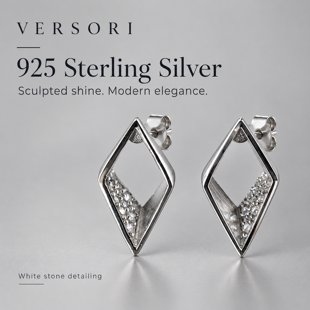 Astral Kite Earrings by VERSORI – 925 sterling silver earrings, view 4