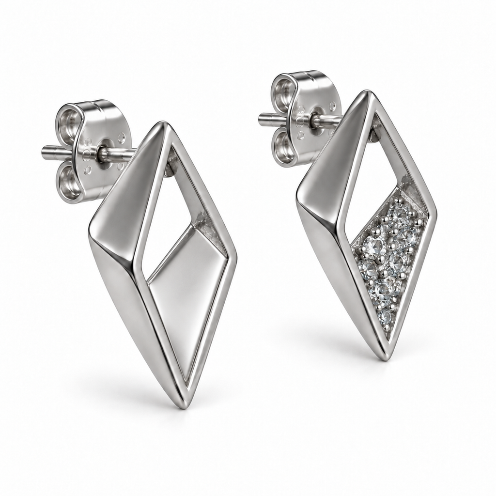 Astral Kite Earrings by VERSORI – 925 sterling silver earrings, view 2