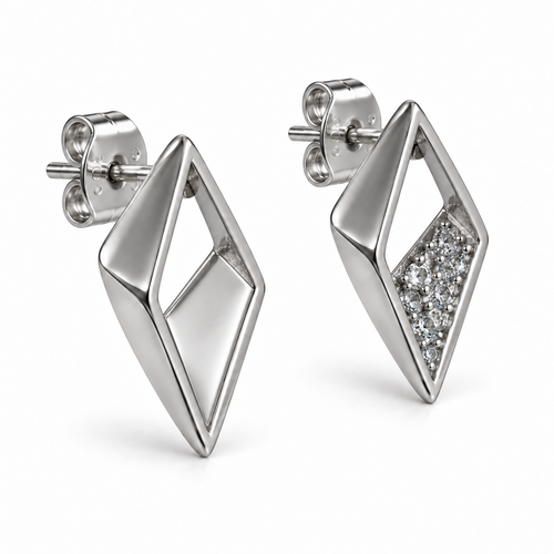 Astral Kite Earrings by VERSORI – 925 sterling silver earrings, view 2