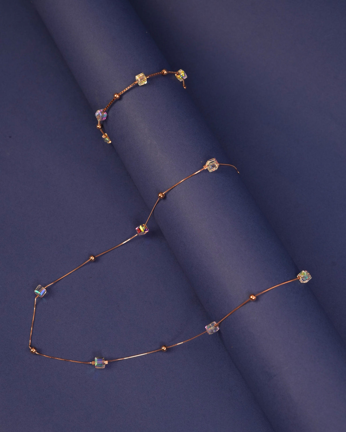Aurora Cube Chain & Bracelet