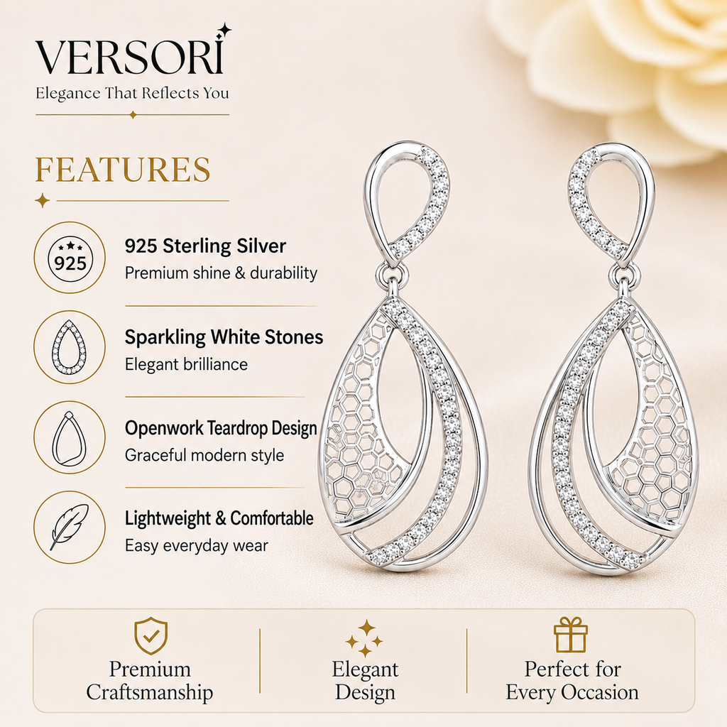 Infinity Petal Earrings