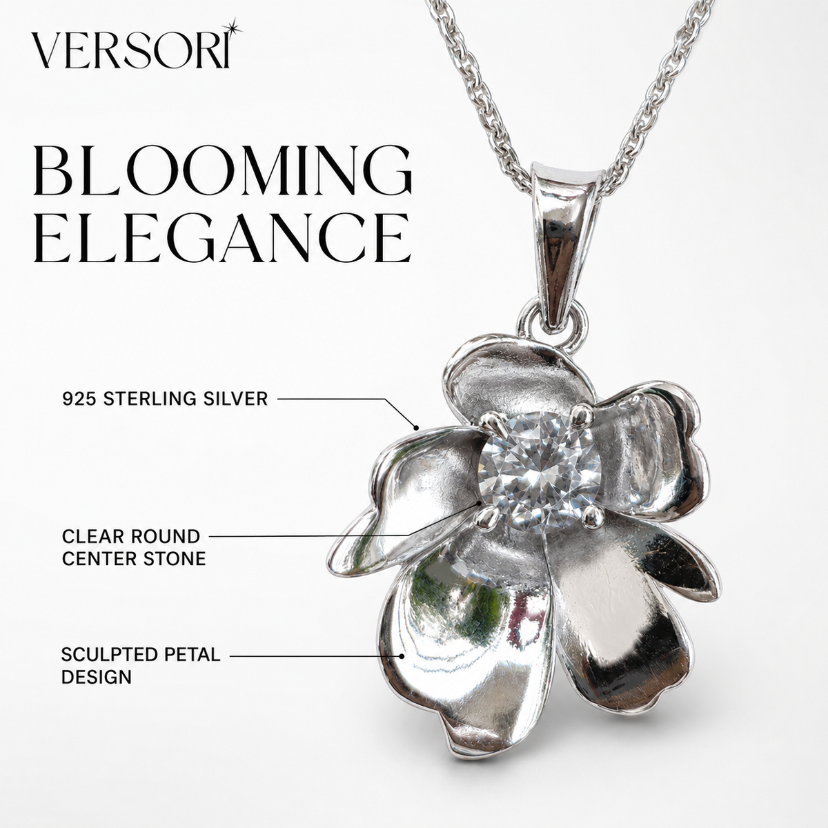 Flora Crystal Necklace
