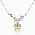 Sunlit Butterfly Necklace
