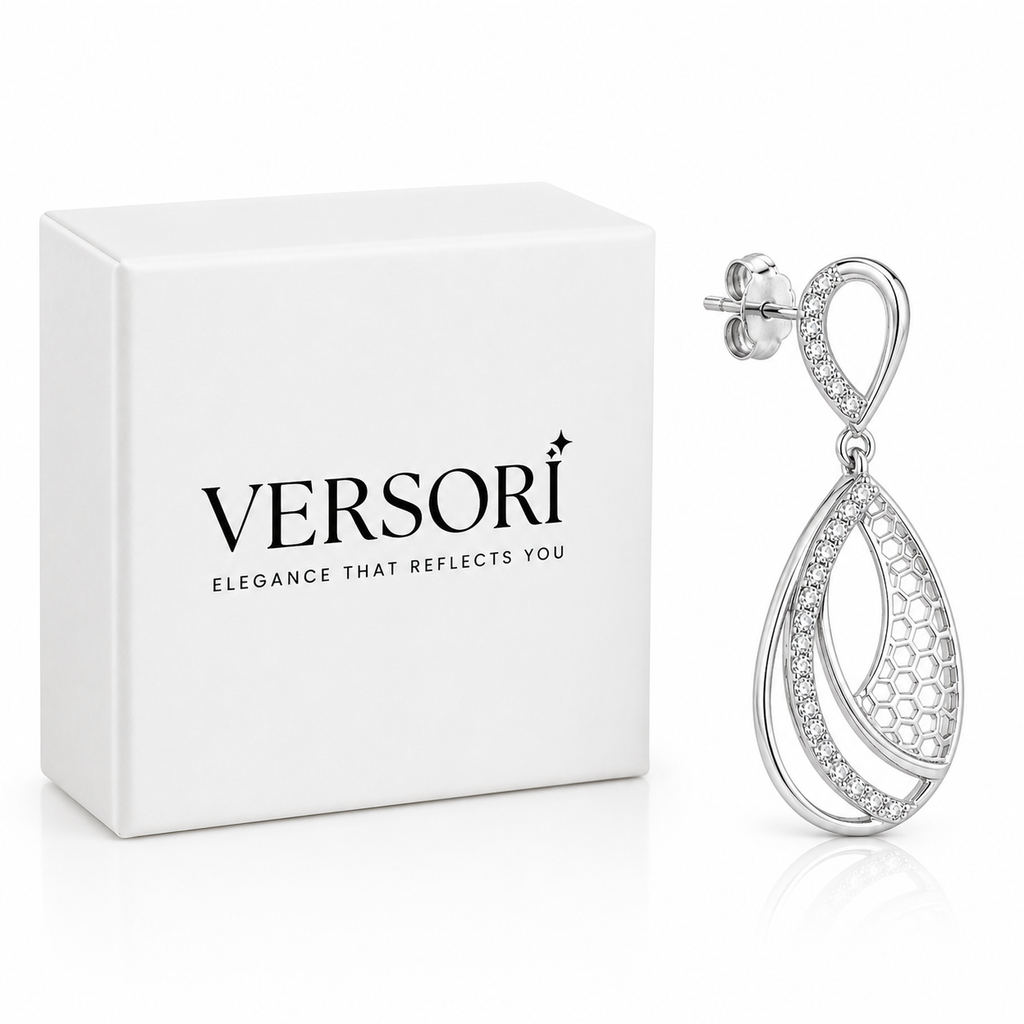 Infinity Petal Earrings