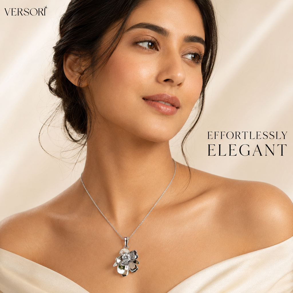 Flora Crystal Necklace