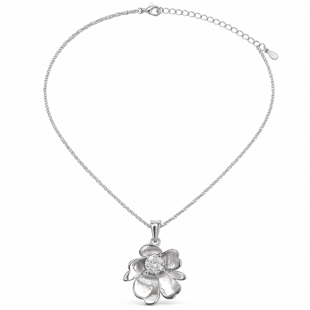 Flora Crystal Necklace