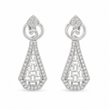 Crystal Kite Drop Earrings