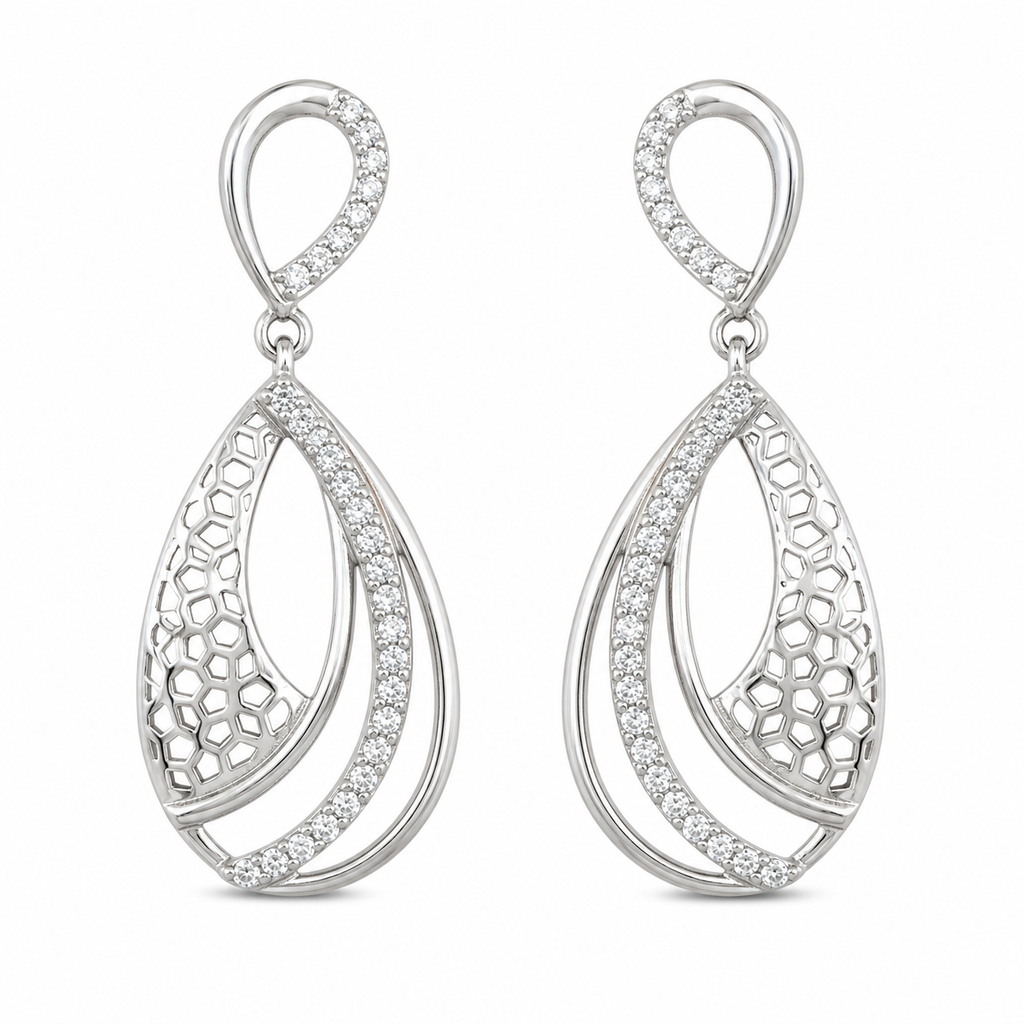 Infinity Petal Earrings