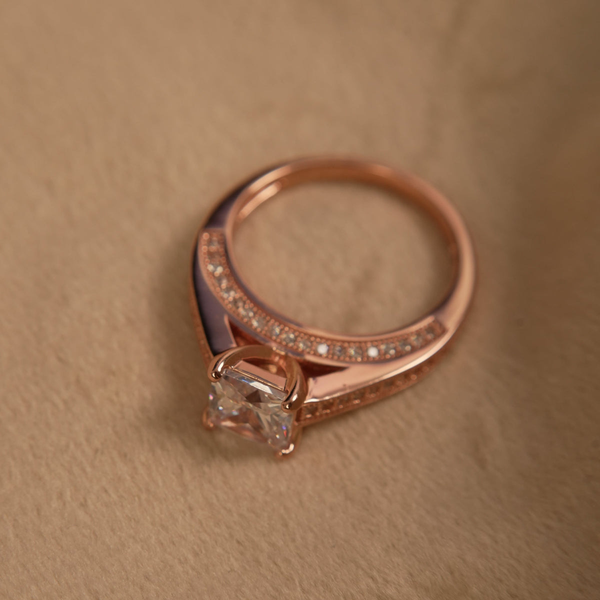 Eternity Princess Ring by VERSORI – 925 sterling silver ring, view 4