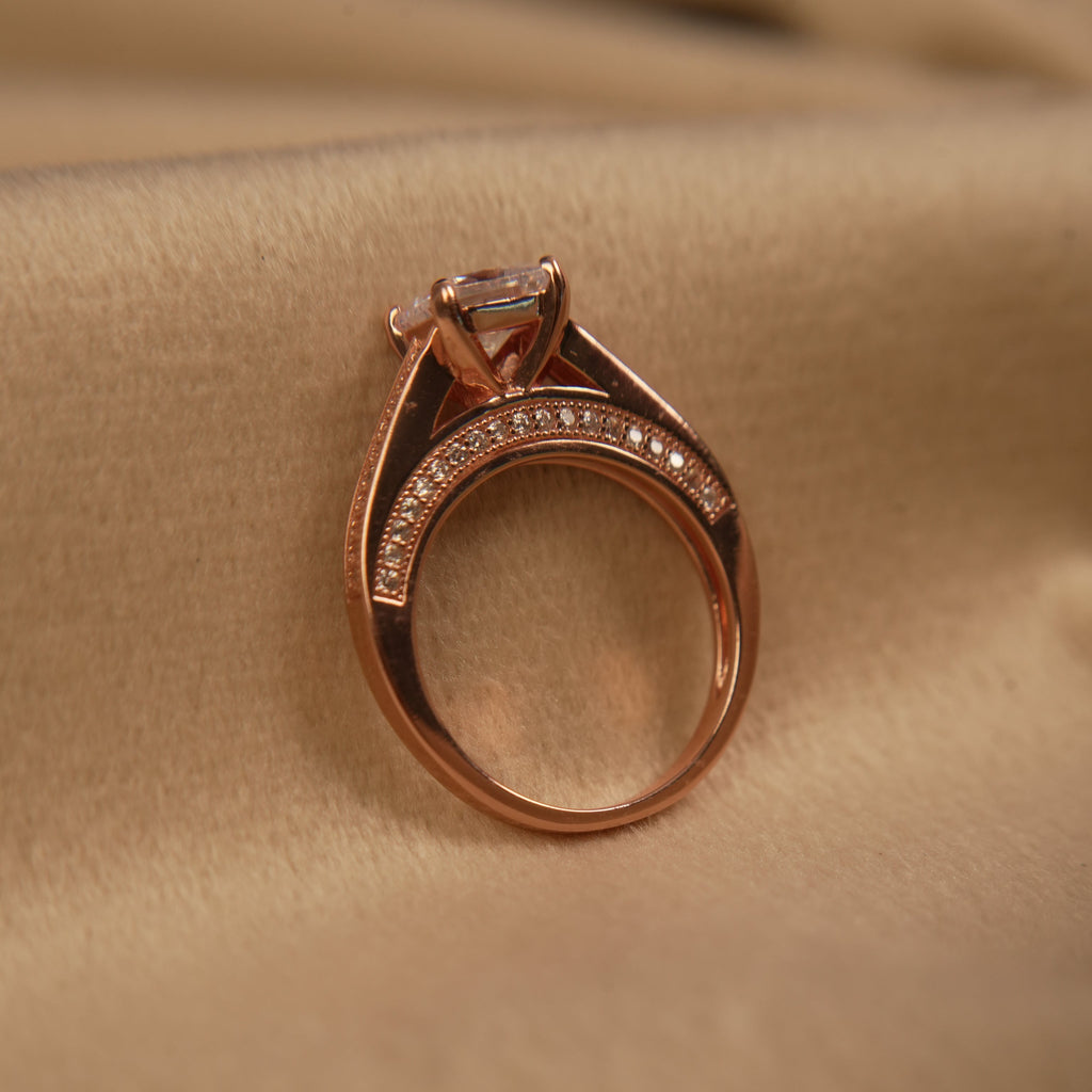 Eternity Princess Ring by VERSORI – 925 sterling silver ring, view 3
