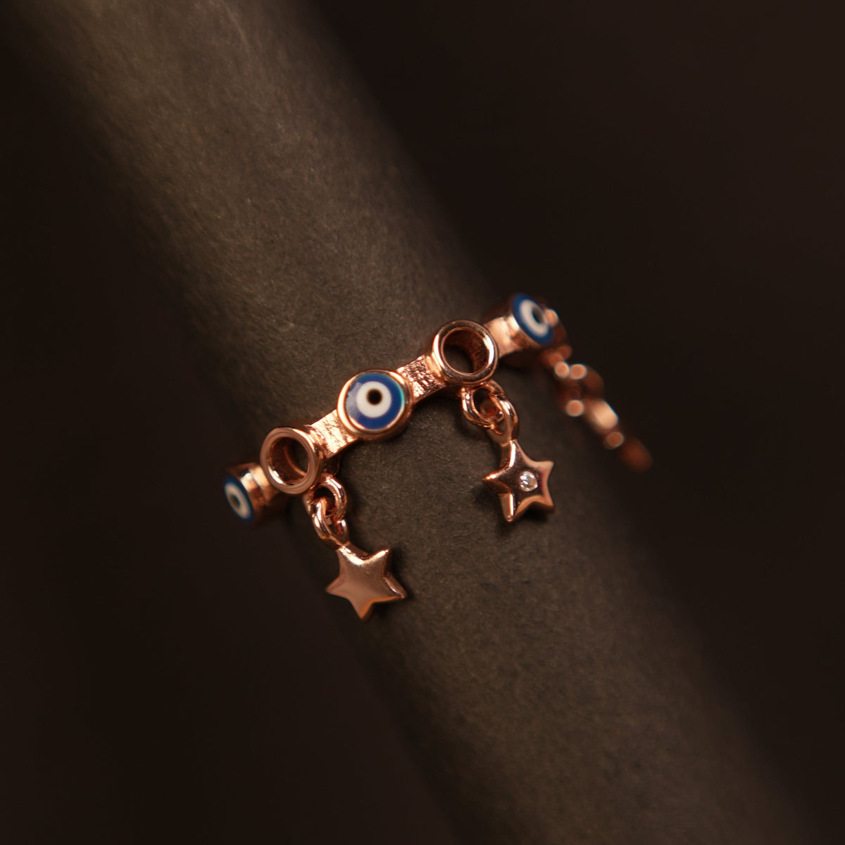 Evil Eye Star Ring by VERSORI – 925 sterling silver ring, view 4