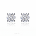 Luma Mini Stud Earrings by VERSORI – 925 sterling silver earrings, view 1
