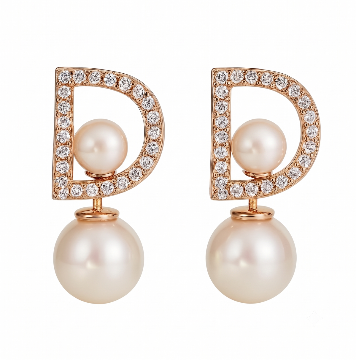 D-Lustre Earrings 3 in 1