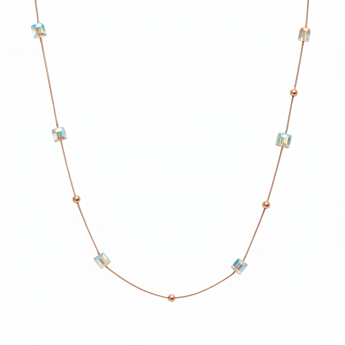 Aurora Cube Chain & Bracelet