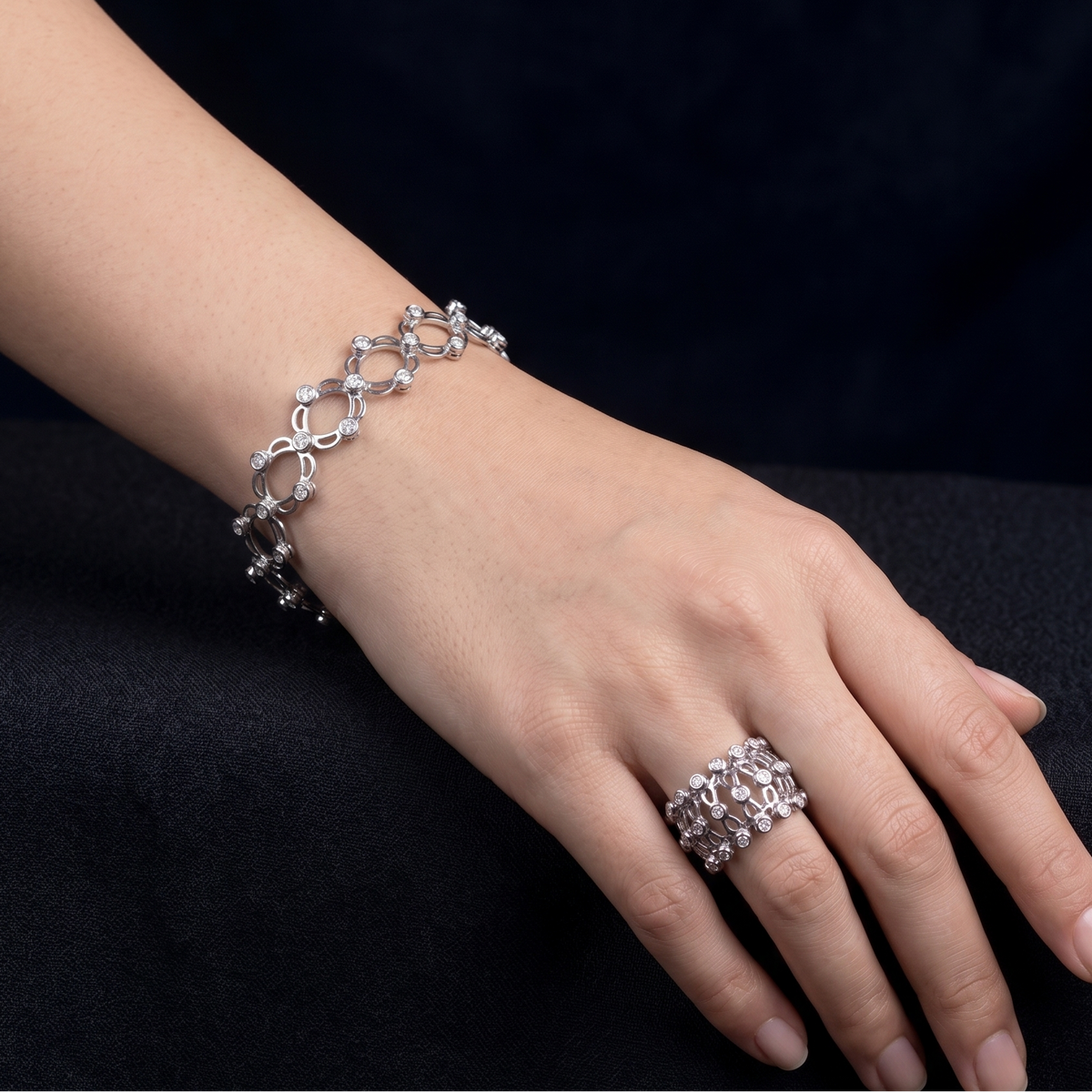 Supple Bracelet by VERSORI – 925 sterling silver bracelet, view 2