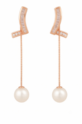 Pearl Earrings 3 in 1 c
