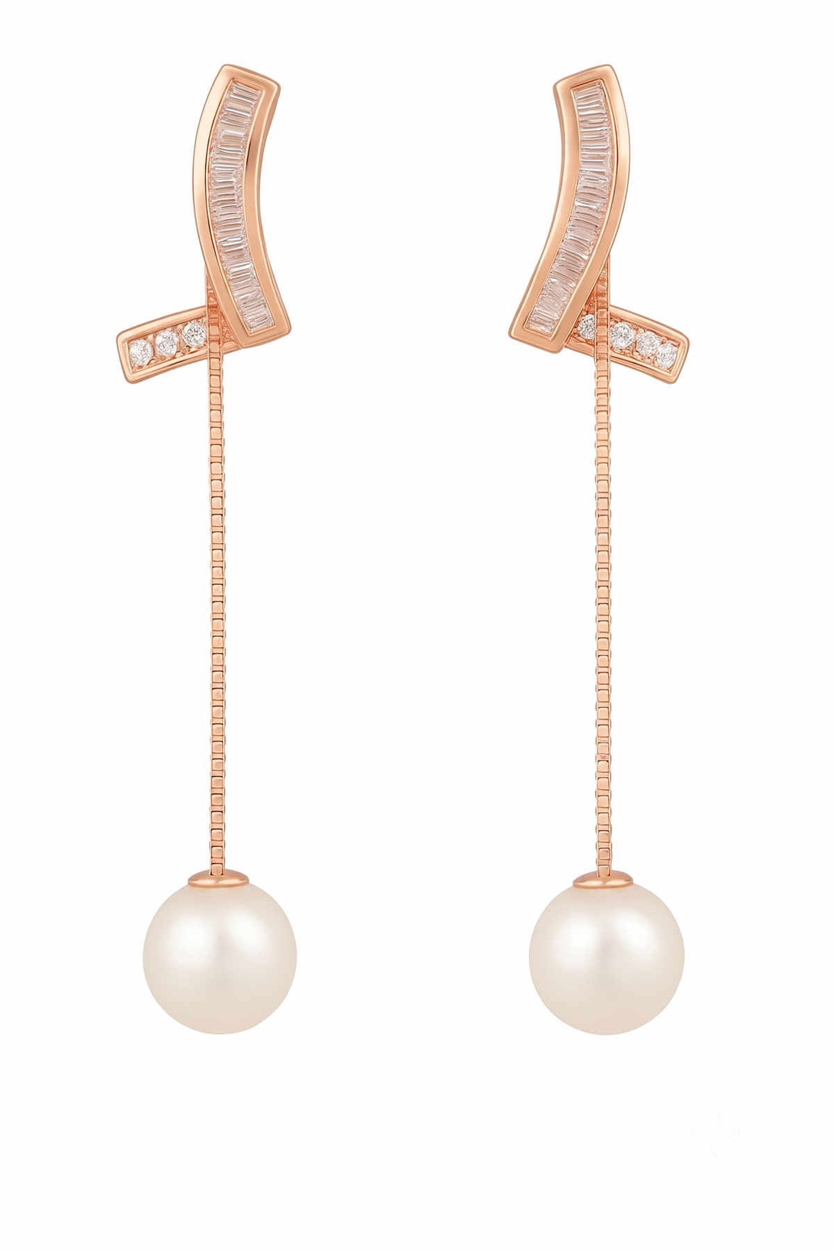 Pearl Earrings 3 in 1 c