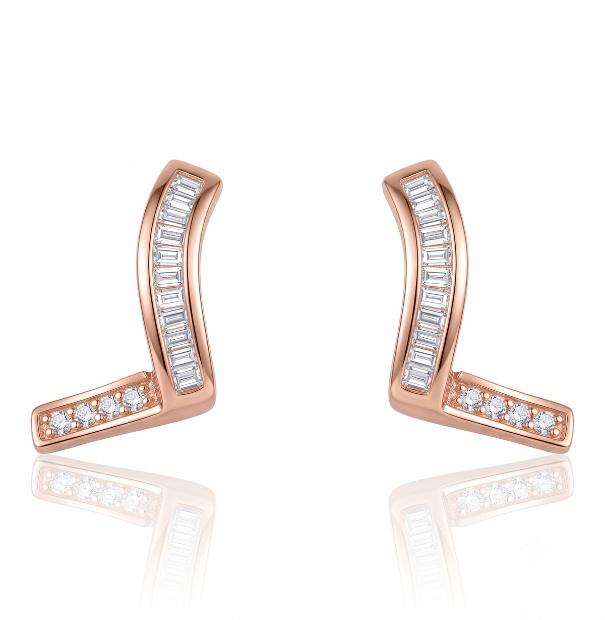 Pearl Drop Earrings by VERSORI – 925 sterling silver earrings, view 3