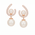 Pearl Earrings 3 in 1 a