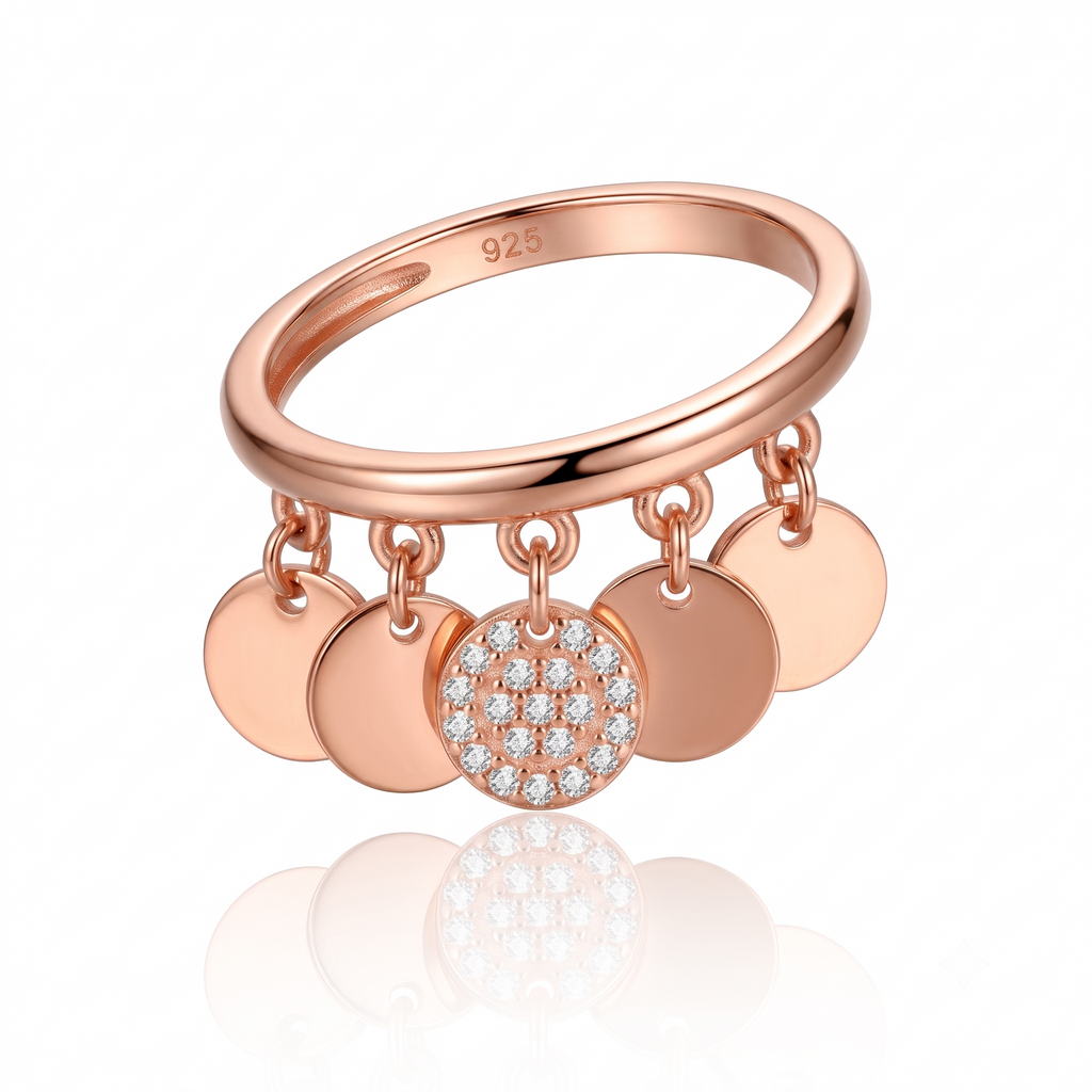 Solstice Chime Ring by VERSORI – 925 sterling silver ring, view 1