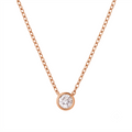 Single Stone C-pendent
