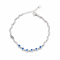 Evil Eye Bracelet by VERSORI – 925 sterling silver bracelet, view 1