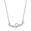 Crystal Branch Pendant Necklace