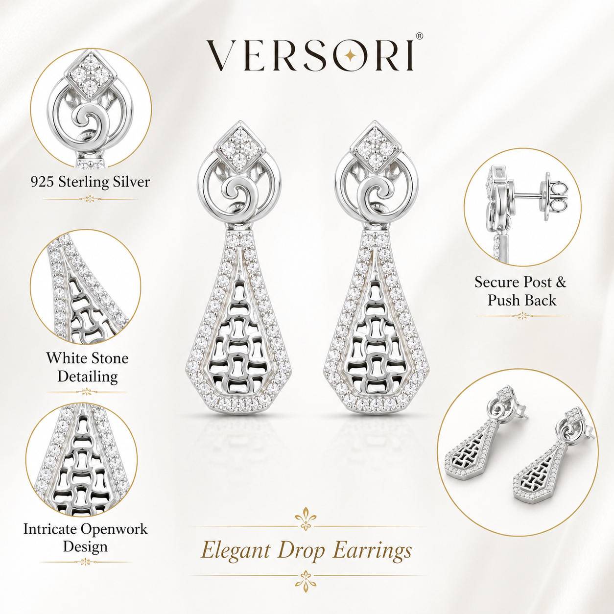 Dew Stud Earrings