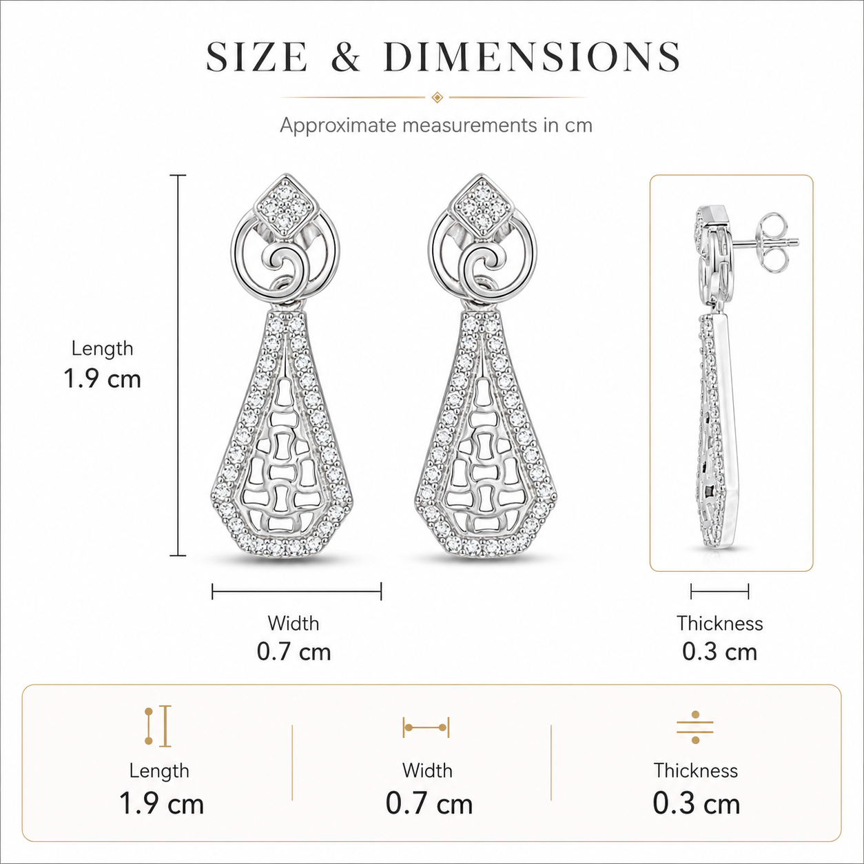 Dew Stud Earrings